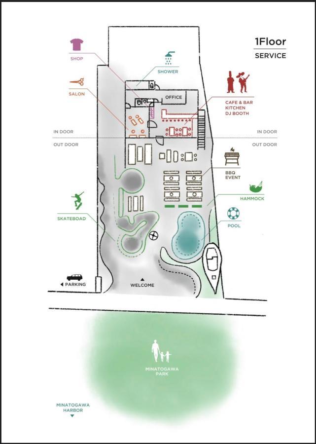 Marinx Classic Harborview Pension Yaese Экстерьер фото